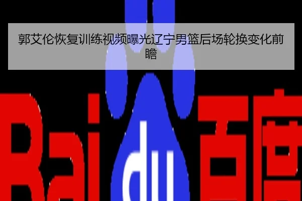 郭艾伦恢复训练视频曝光辽宁男篮后场轮换变化前瞻